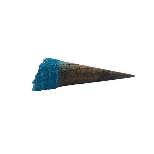 [2126] Supercono čierne fizzy blue  